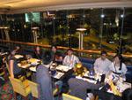Our table infront of quite a nice view